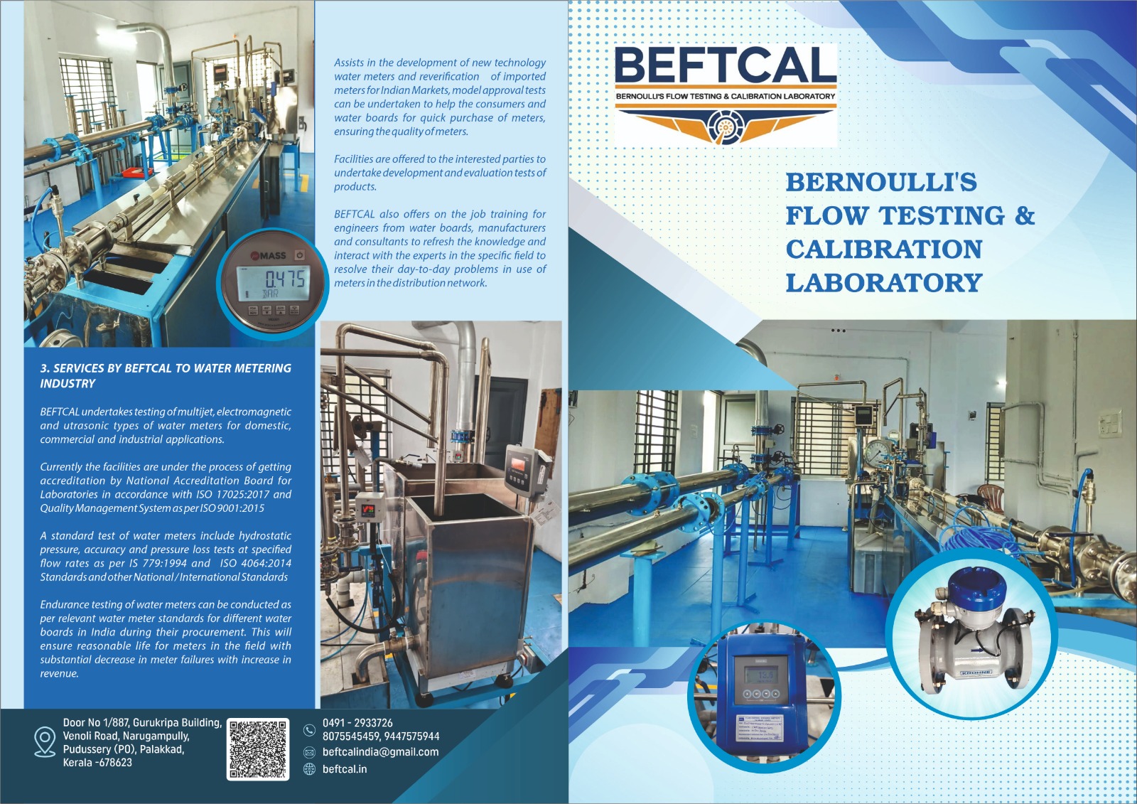 BEFTCAL Brochure Page 1
